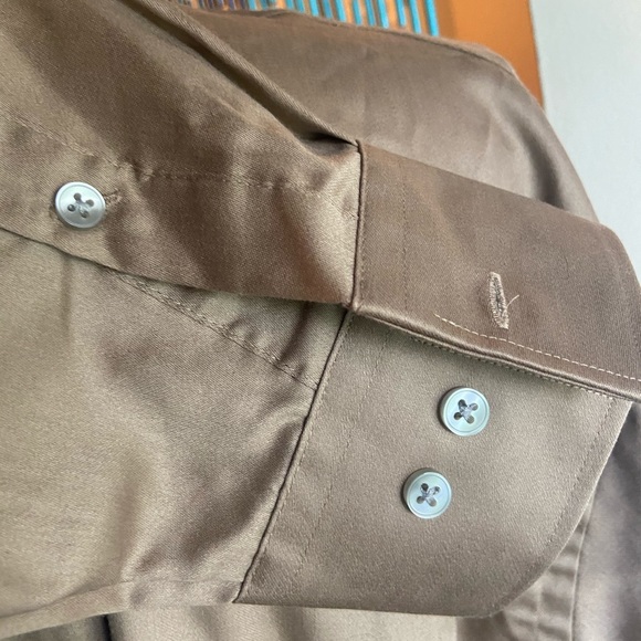 LN VINTAGE CLASSIC FIT GEOFFREY BEENE DRESS SHIRT - Picture 2 of 9